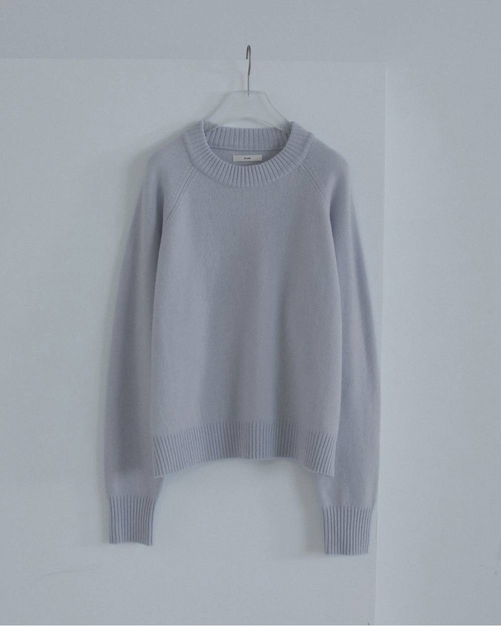 【anuke 2026 winter】Wool Crewneck Tops - Champdelarose