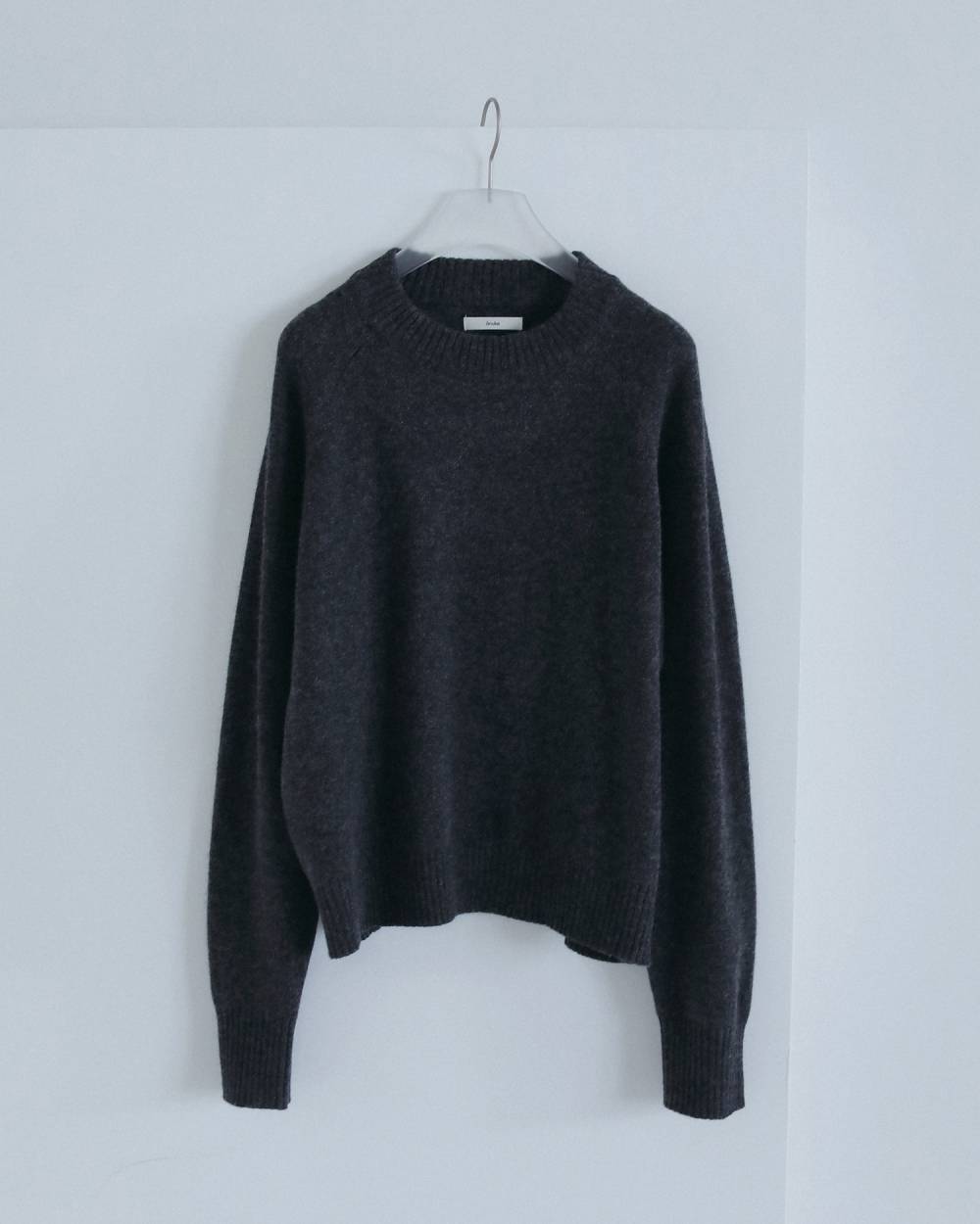 【anuke 2026 winter】Wool Crewneck Tops - Champdelarose