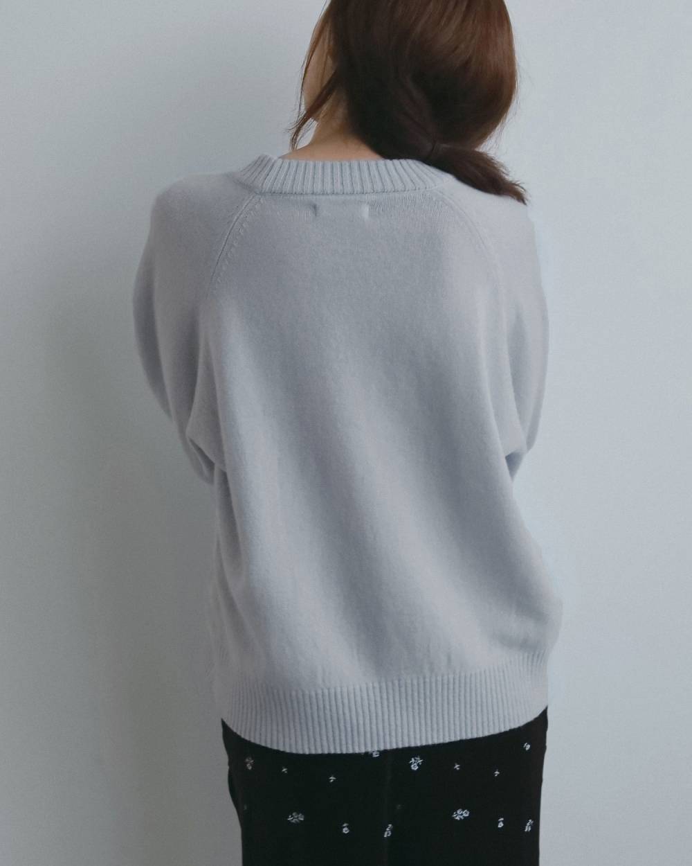 【anuke 2026 winter】Wool Crewneck Tops - Champdelarose