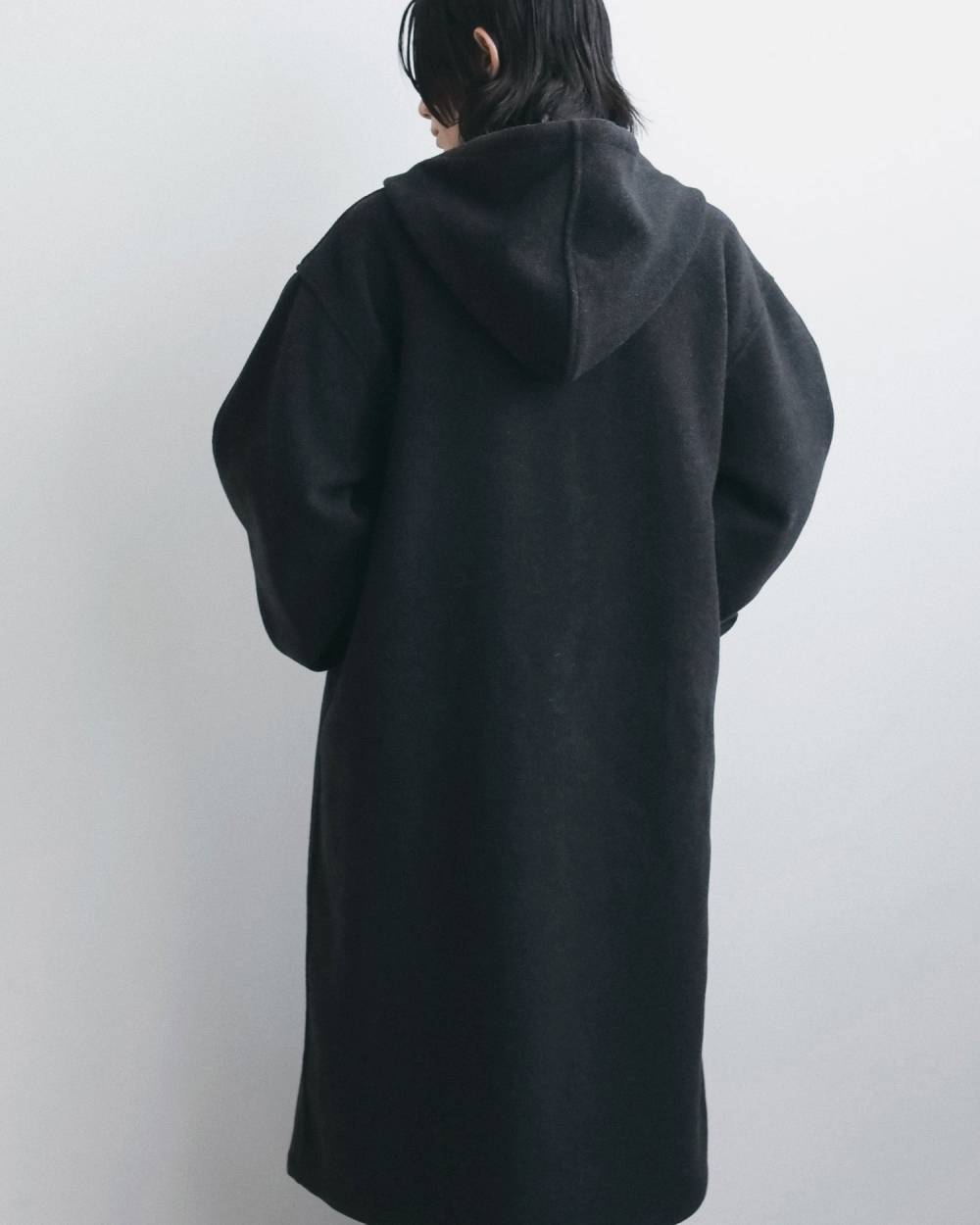 【anuke 2026 winter】Wool Hoodie Coat - Champdelarose