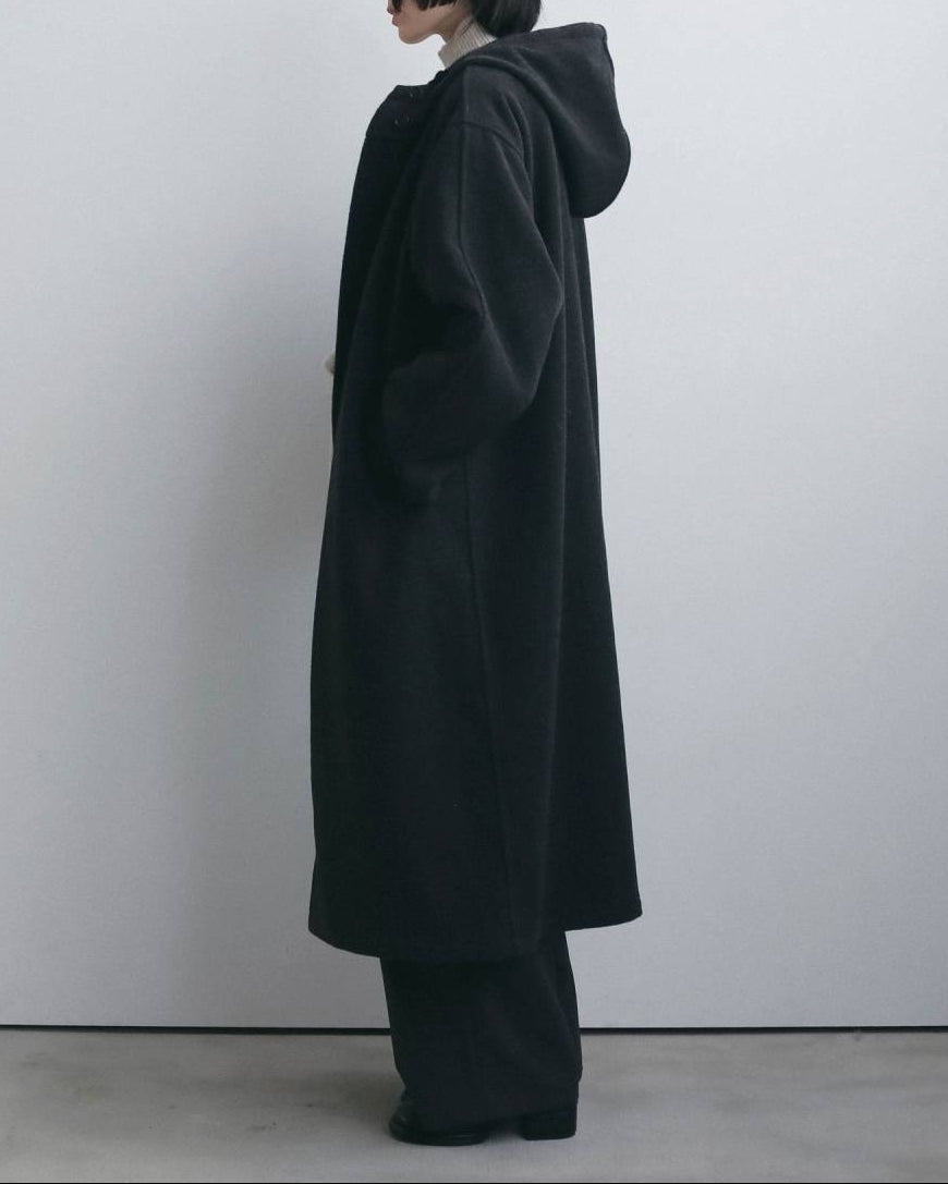 【anuke 2026 winter】Wool Hoodie Coat - Champdelarose