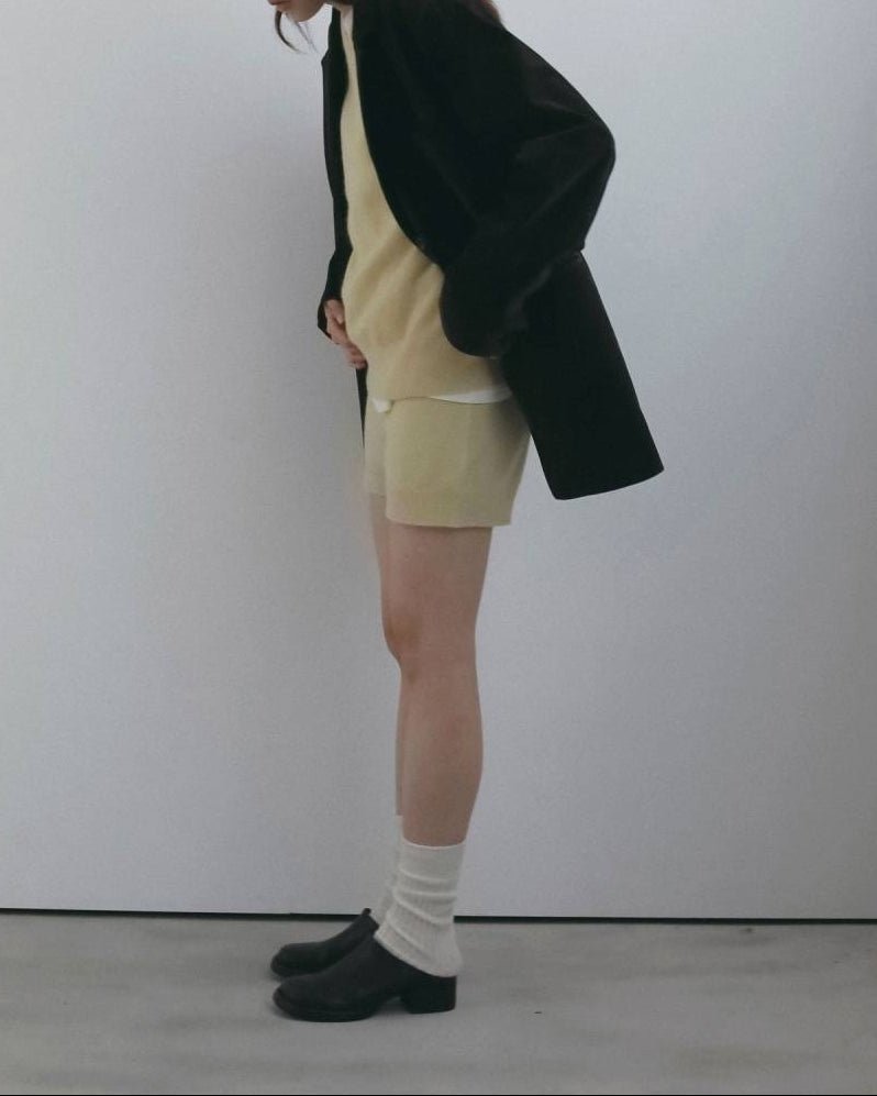 【anuke 2026 winter】Wool Knit Bloomer - Champdelarose