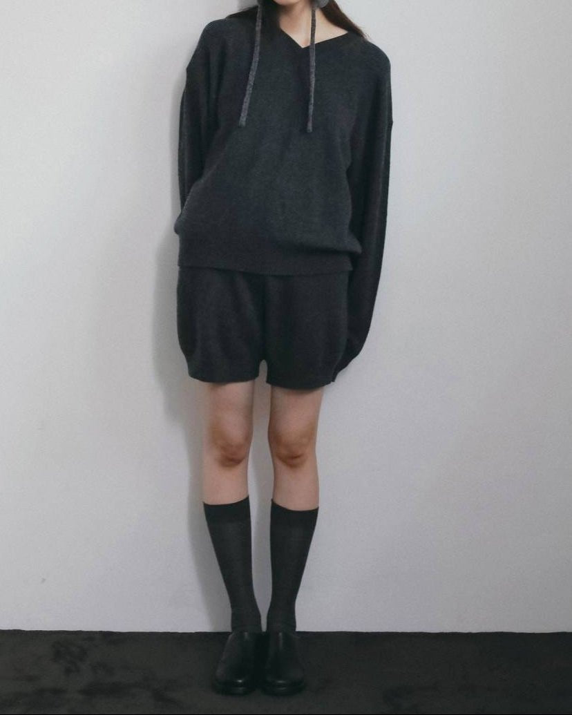 【anuke 2026 winter】Wool Knit Bloomer - Champdelarose