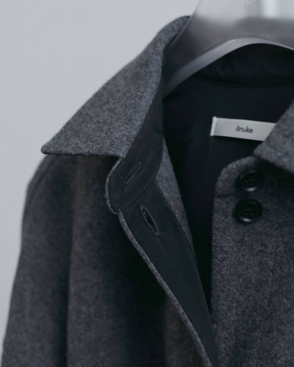 【anuke 2026 winter】Wool Over Shirts - Champdelarose