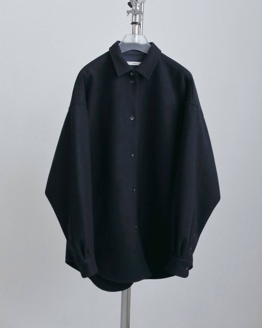 【anuke 2026 winter】Wool Over Shirts - Champdelarose