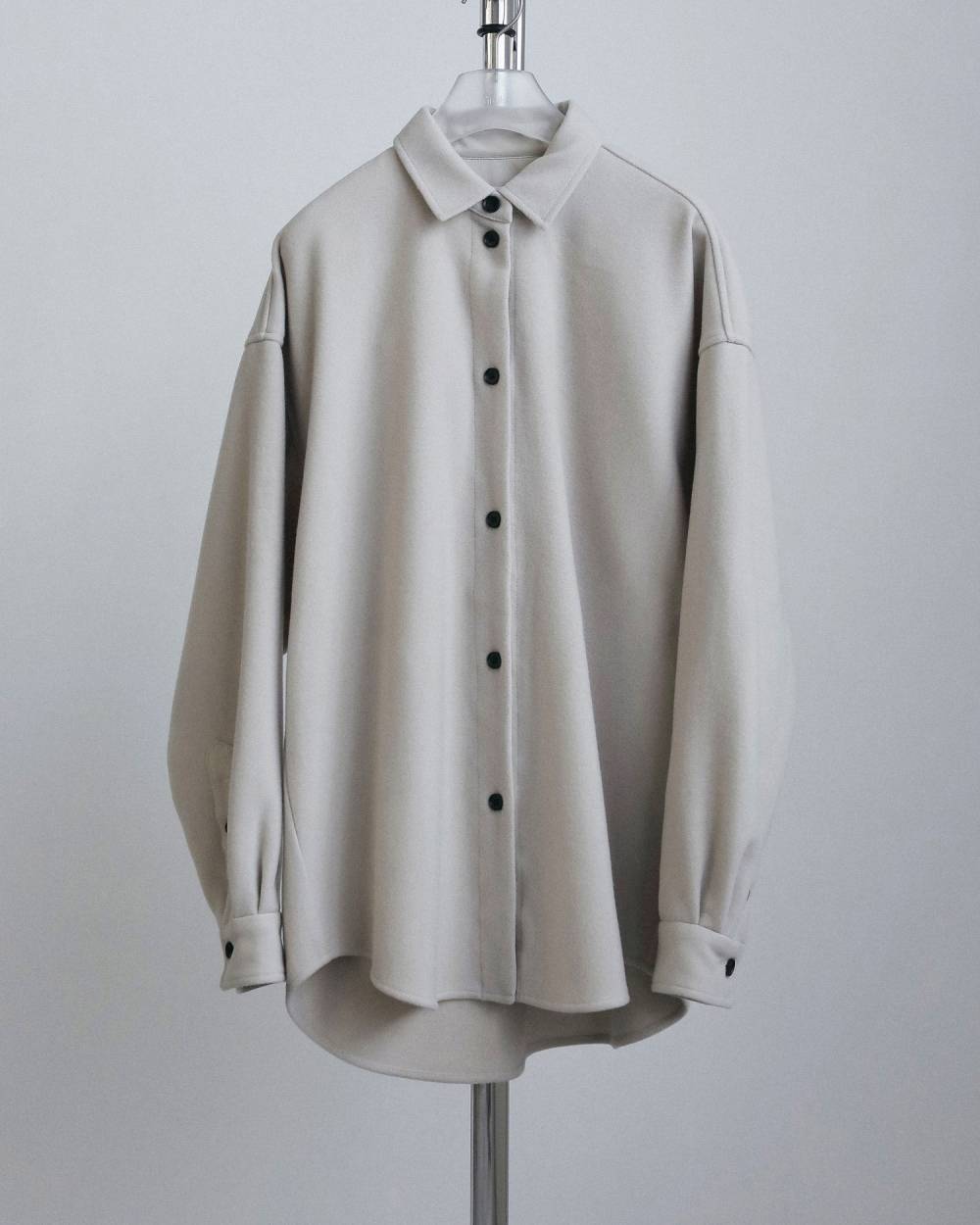 【anuke 2026 winter】Wool Over Shirts - Champdelarose