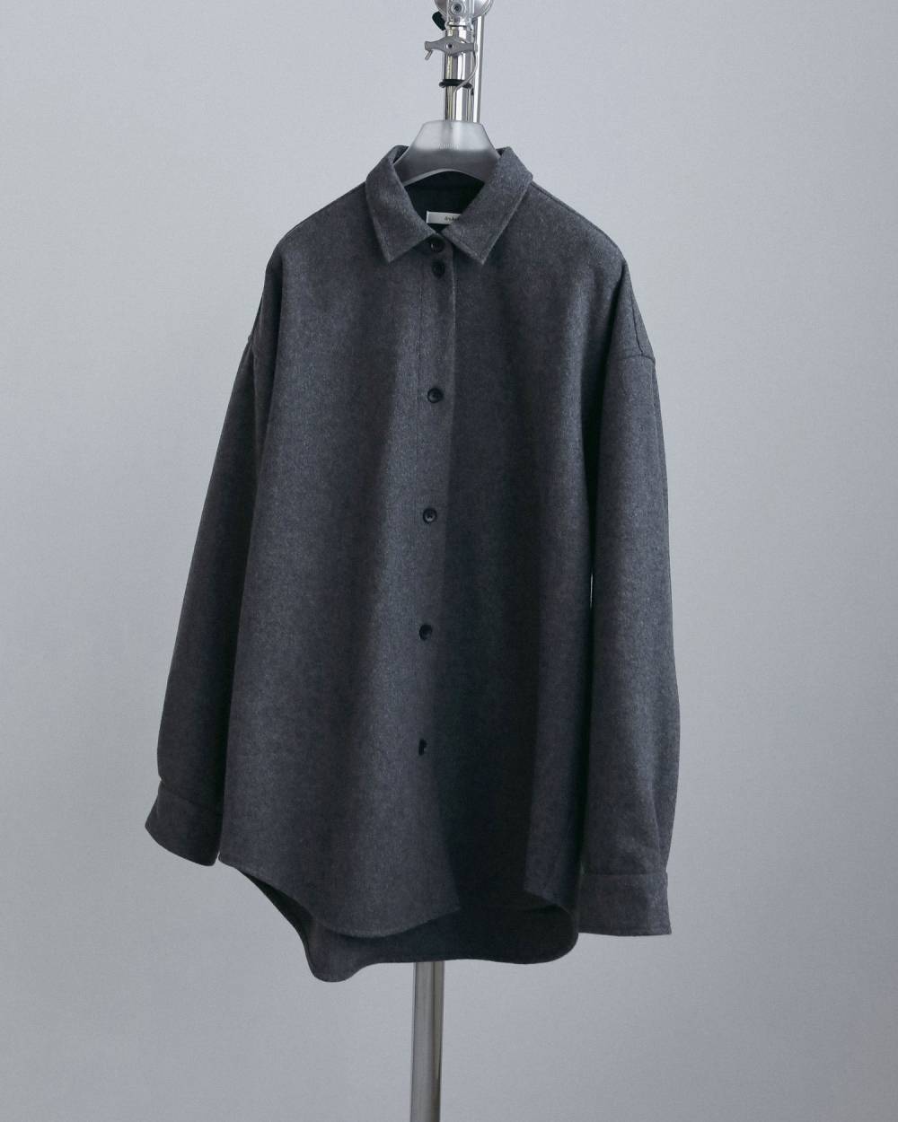 【anuke 2026 winter】Wool Over Shirts - Champdelarose