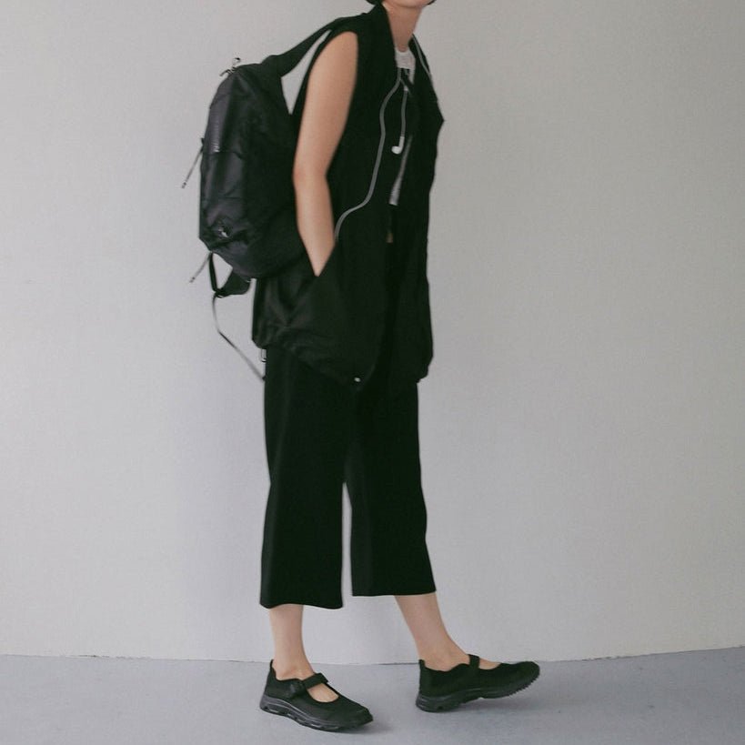 【anuke 2027 SS】Back Satin Capripants - 3月下旬頃発送 - Champdelarose
