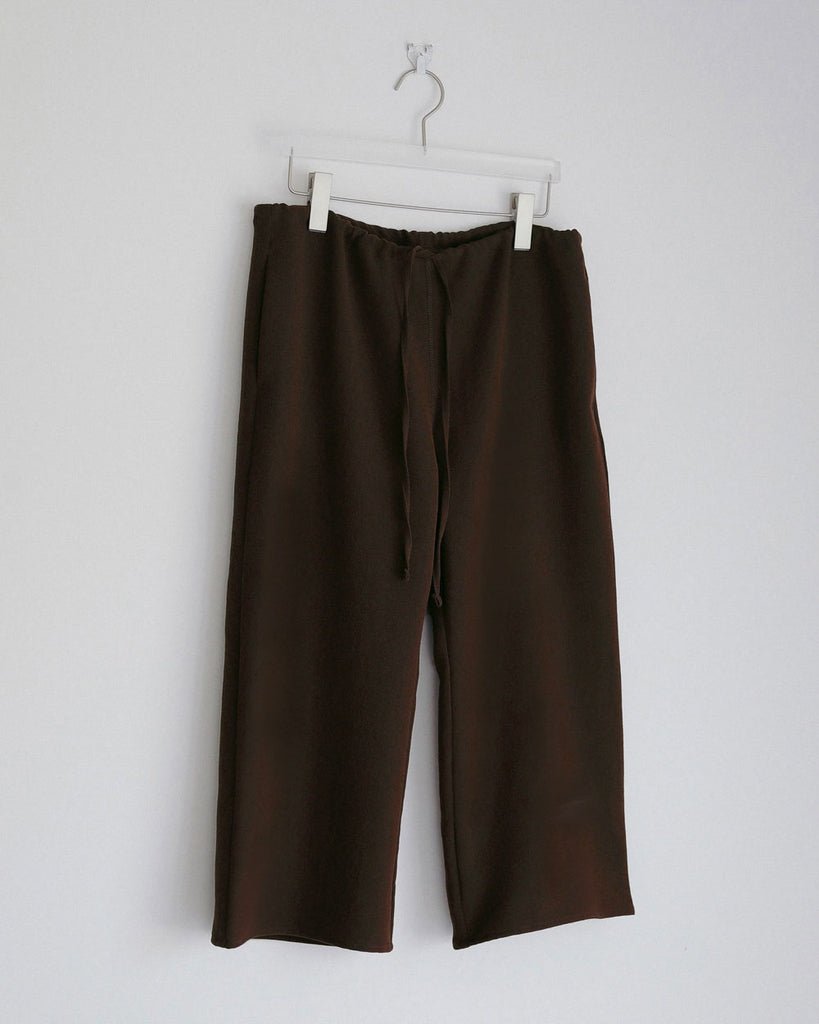 【anuke 2027 SS】Back Satin Capripants - 3月下旬頃発送 - Champdelarose