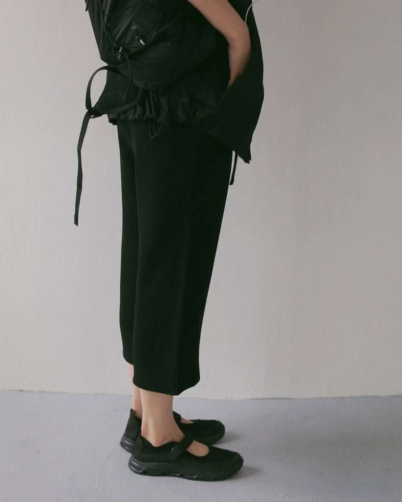 【anuke 2027 SS】Back Satin Capripants - 3月下旬頃発送 - Champdelarose