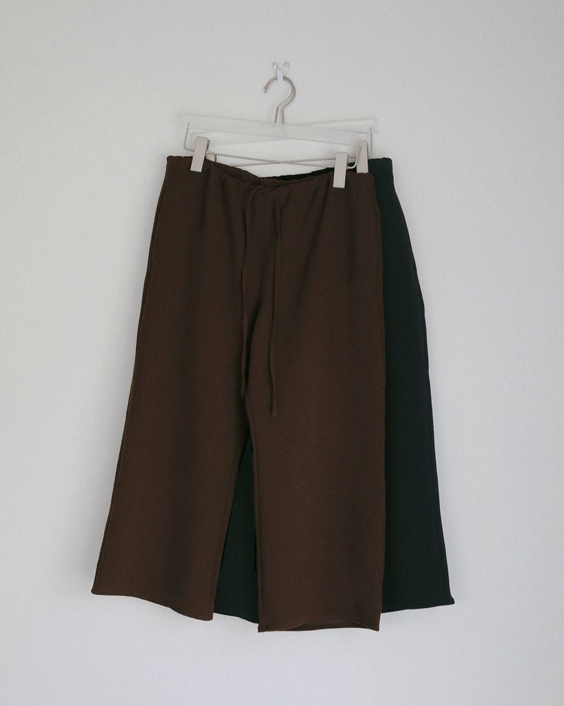 【anuke 2027 SS】Back Satin Capripants - 3月下旬頃発送 - Champdelarose