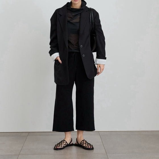 【anuke 2027 SS】Back Satin Capripants - 3月下旬頃発送 - Champdelarose
