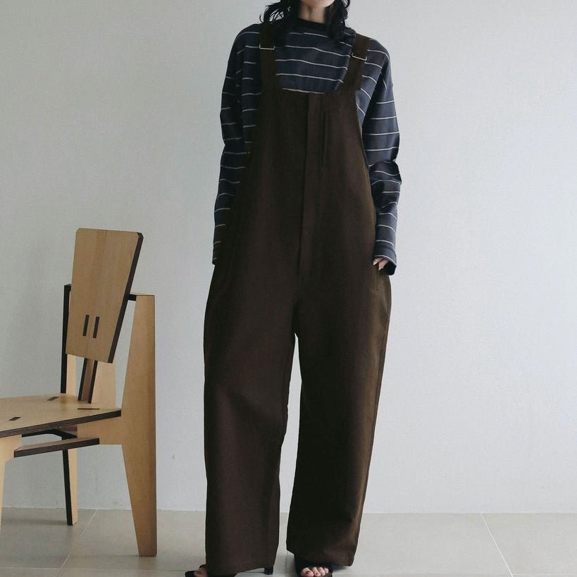 【anuke 2027 SS】Border Loose Long T-shirts - 3月下旬頃発送 - Champdelarose
