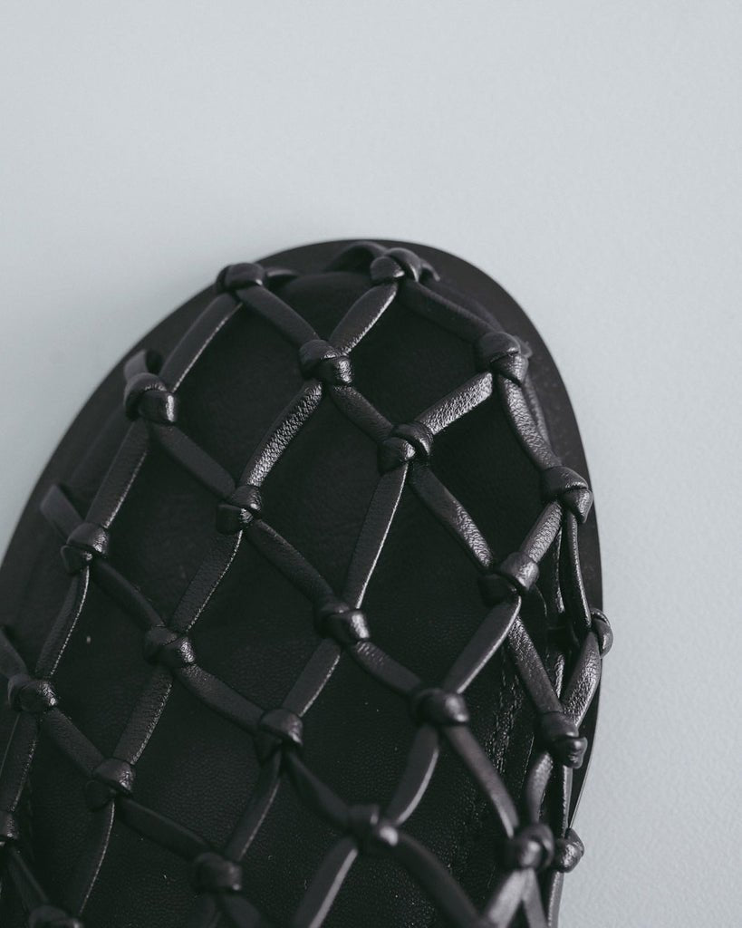 【anuke 2027 SS】Braid Flat Shoes - 4月下旬頃発送 - Champdelarose