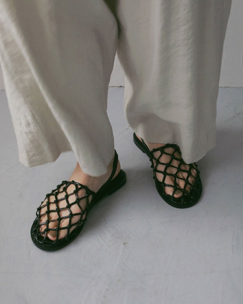 【anuke 2027 SS】Braid Flat Shoes - 4月下旬頃発送 - Champdelarose