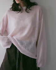 【anuke 2027 SS】Cottonlinen Loose Knit - 3月下旬頃発送 - Champdelarose