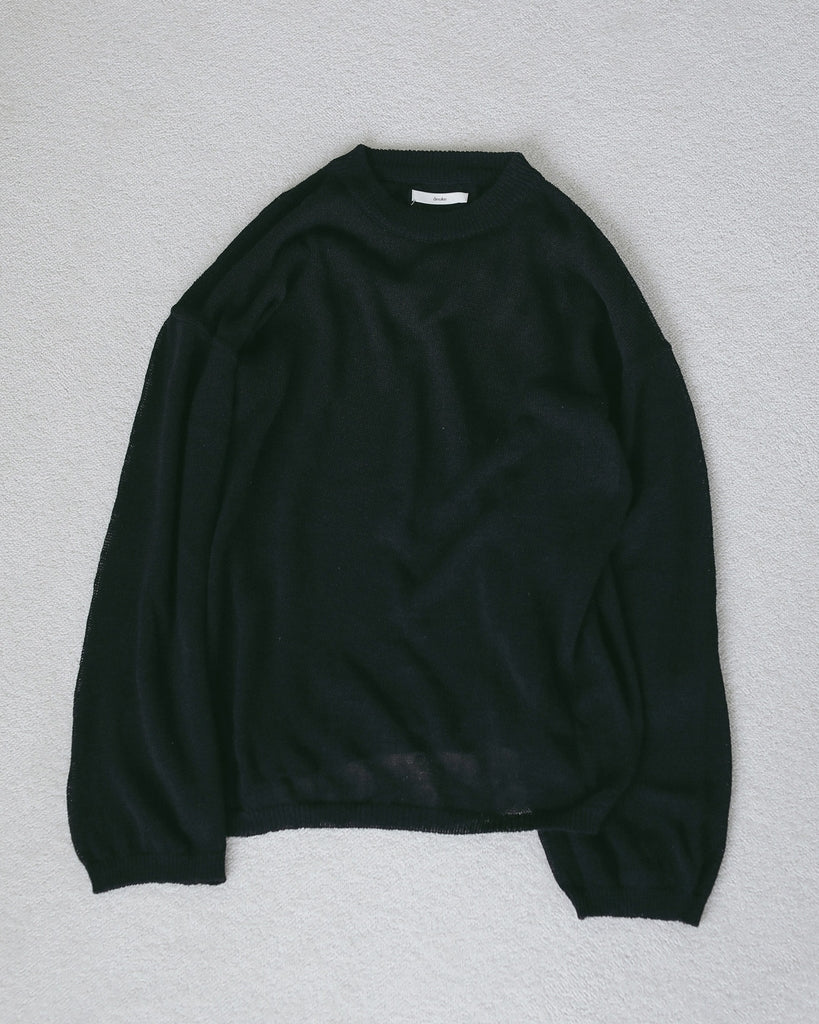 【anuke 2027 SS】Cottonlinen Loose Knit - 3月下旬頃発送 - Champdelarose