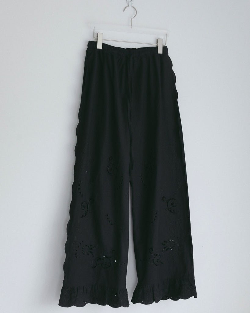 【anuke 2027 SS】Cutwork Lace Pants - 3月下旬頃発送 - Champdelarose