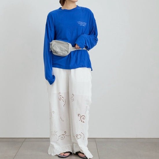 【anuke 2027 SS】Cutwork Lace Pants - 3月下旬頃発送 - Champdelarose