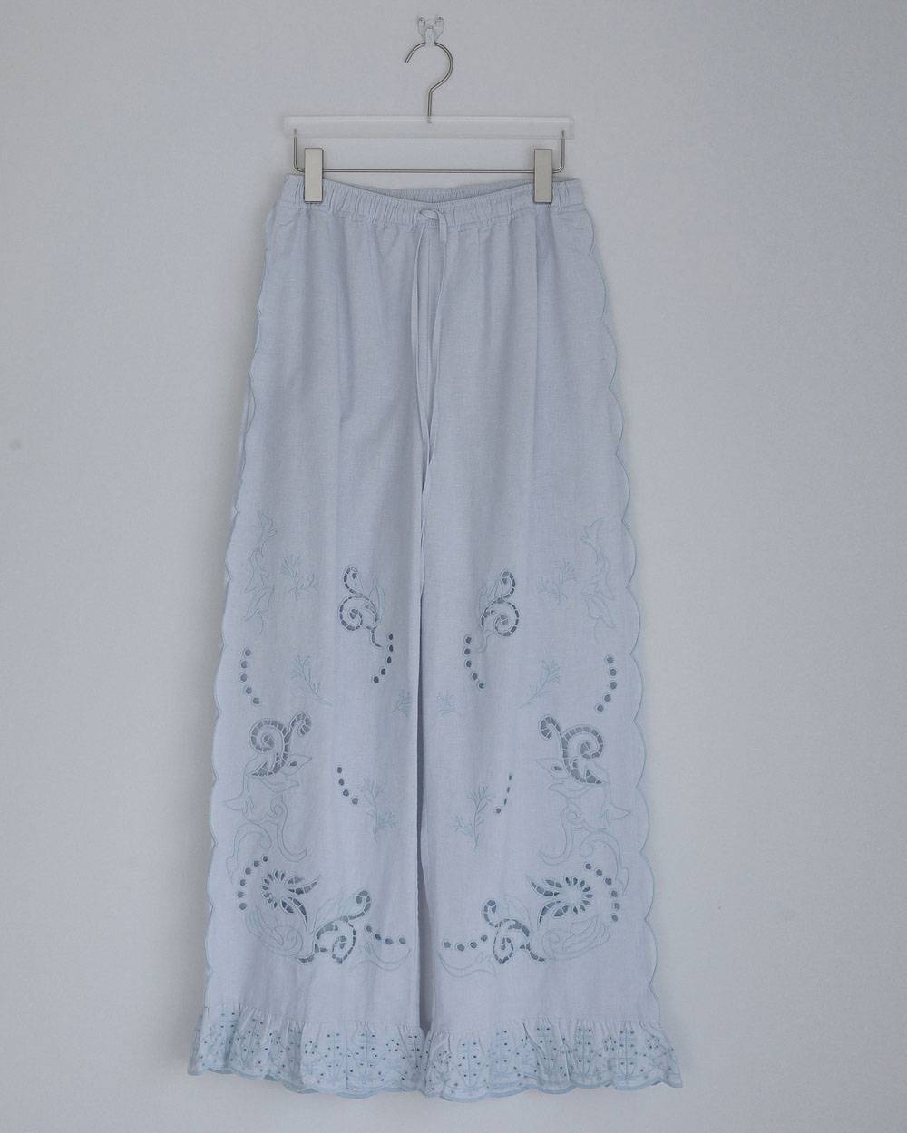 【anuke 2027 SS】Cutwork Lace Pants - 3月下旬頃発送 - Champdelarose