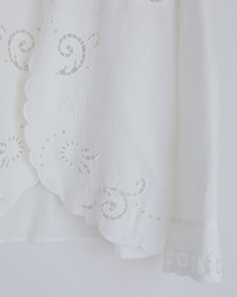 【anuke 2027 SS】Cutwork Opencollar Shirts - 3月下旬頃発送 - Champdelarose