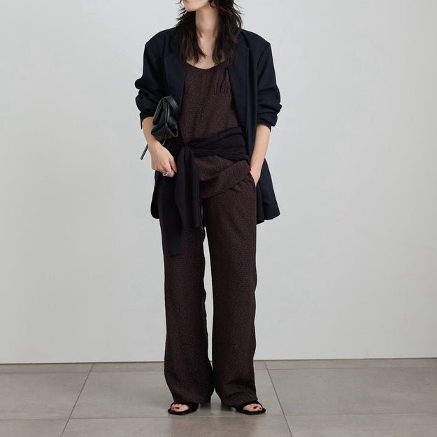 【anuke 2027 SS】Dot jacquard Camisole Tops - 4月下旬頃発送 - Champdelarose
