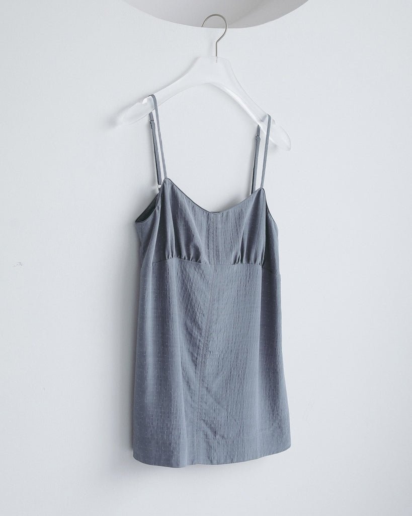 【anuke 2027 SS】Dot jacquard Camisole Tops - 4月下旬頃発送 - Champdelarose