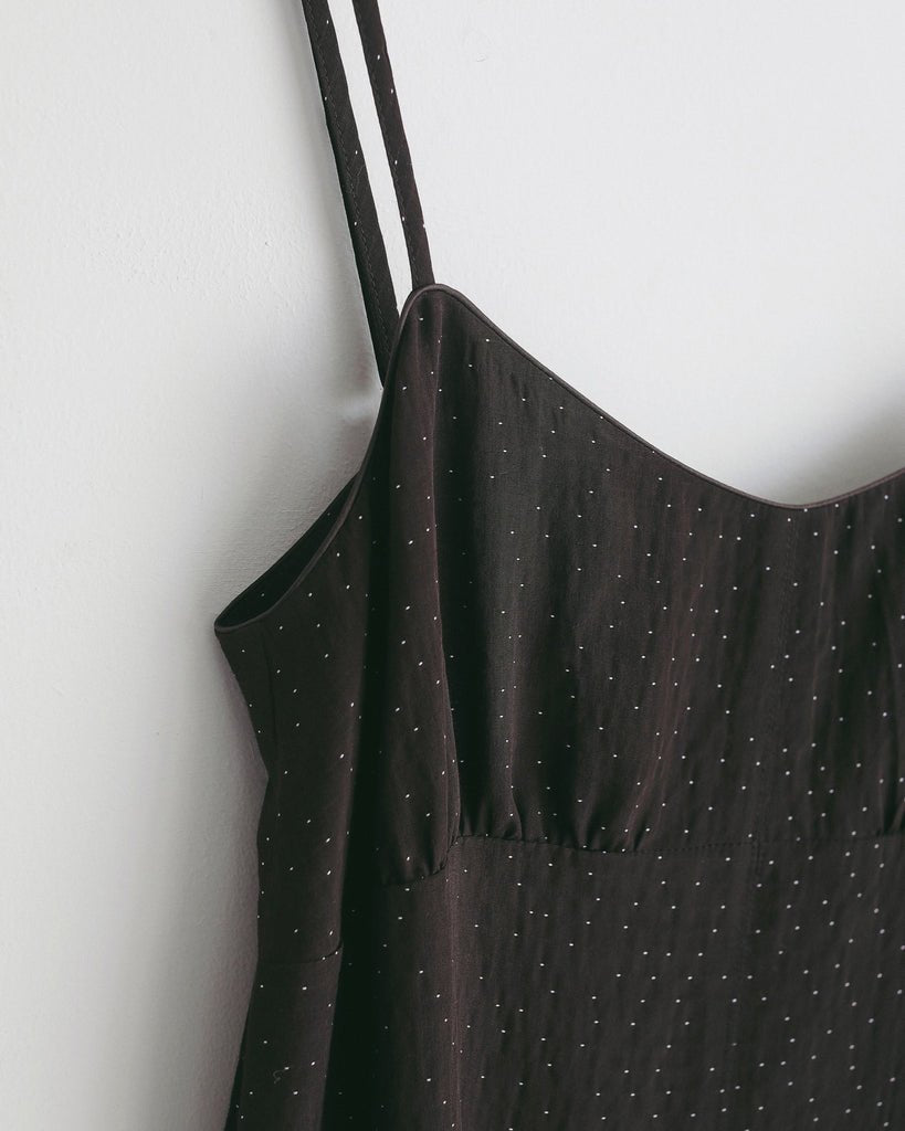 【anuke 2027 SS】Dot jacquard Camisole Tops - 4月下旬頃発送 - Champdelarose