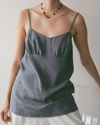 【anuke 2027 SS】Dot jacquard Camisole Tops - 4月下旬頃発送 - Champdelarose