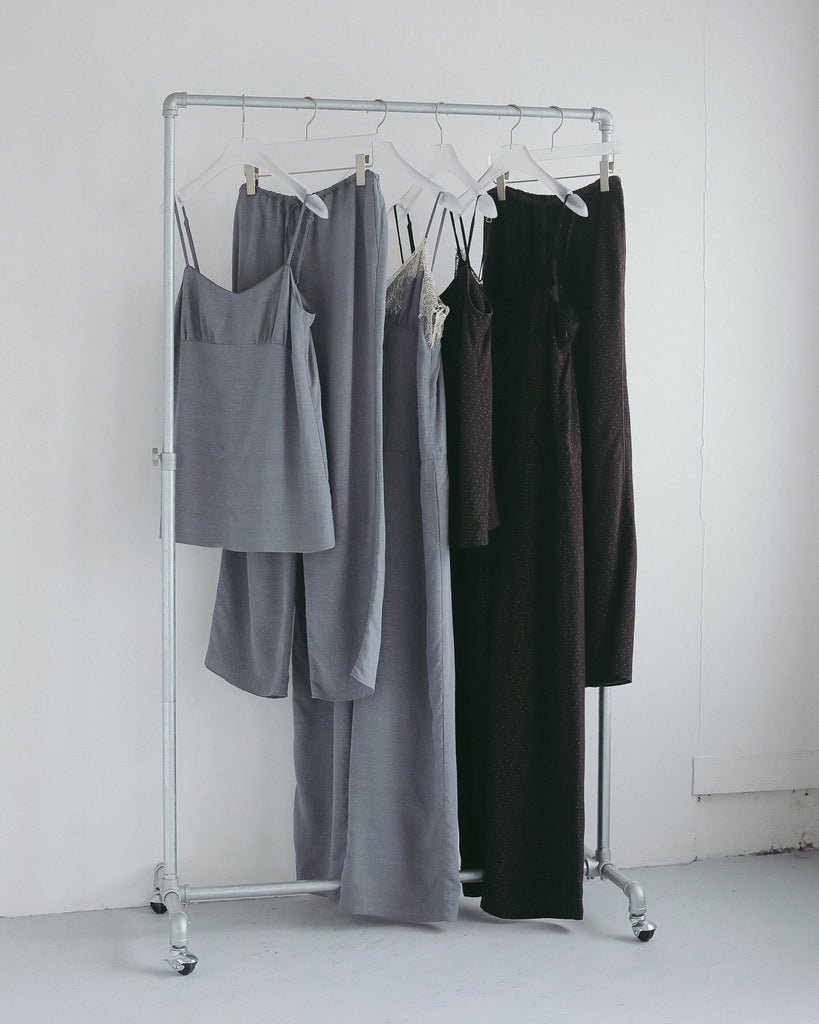 【anuke 2027 SS】Dot jacquard Camisole Tops - 4月下旬頃発送 - Champdelarose