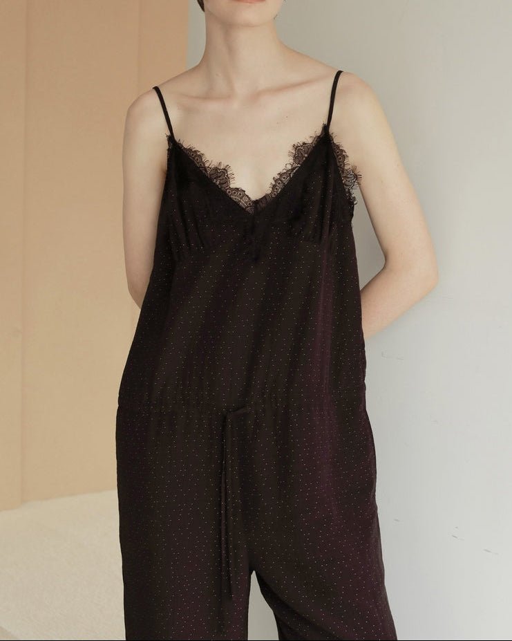 【anuke 2027 SS】Dot Jacquard Combinaison - 4月下旬頃発送 - Champdelarose