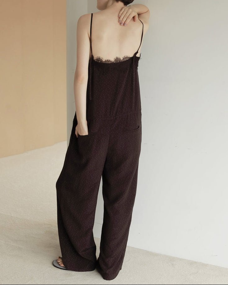 【anuke 2027 SS】Dot Jacquard Combinaison - 4月下旬頃発送 - Champdelarose
