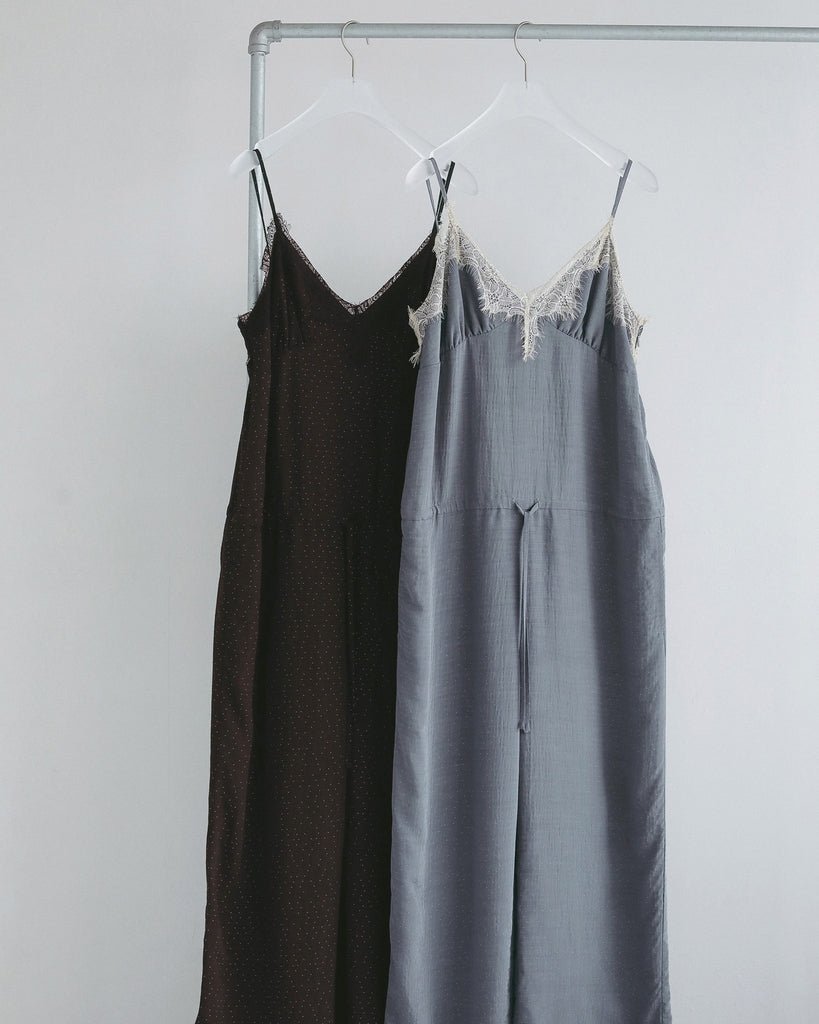 【anuke 2027 SS】Dot Jacquard Combinaison - 4月下旬頃発送 - Champdelarose