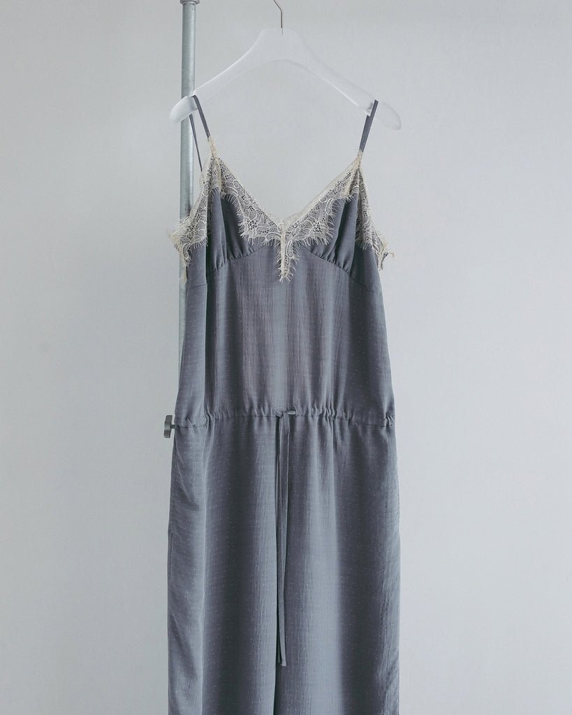 【anuke 2027 SS】Dot Jacquard Combinaison - 4月下旬頃発送 - Champdelarose