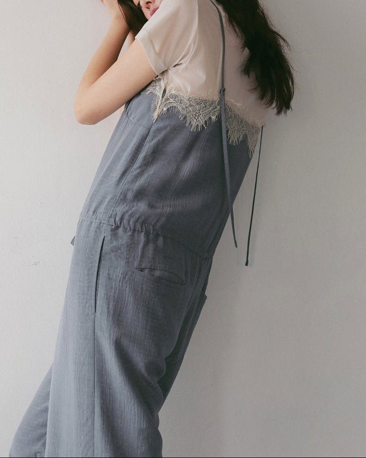 【anuke 2027 SS】Dot Jacquard Combinaison - 4月下旬頃発送 - Champdelarose