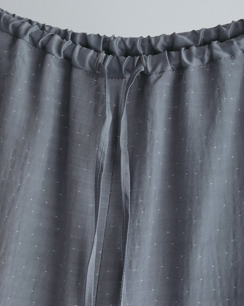 【anuke 2027 SS】Dot jacquard Rough Pants - 4月下旬頃発送 - Champdelarose