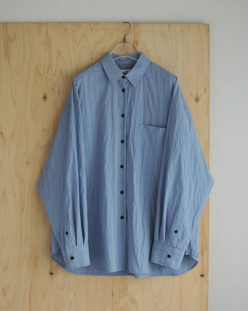 【anuke 2027 SS】Dry Stripe Shirts - 3月下旬頃発送 - Champdelarose