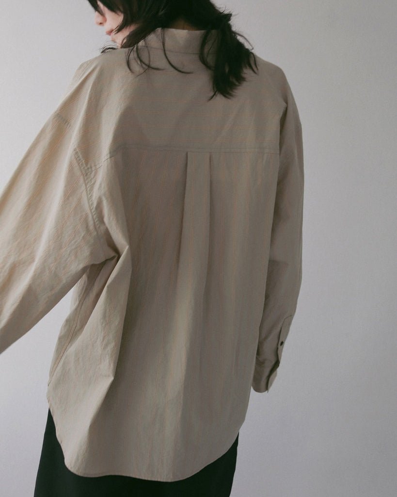 【anuke 2027 SS】Dry Stripe Shirts - 3月下旬頃発送 - Champdelarose