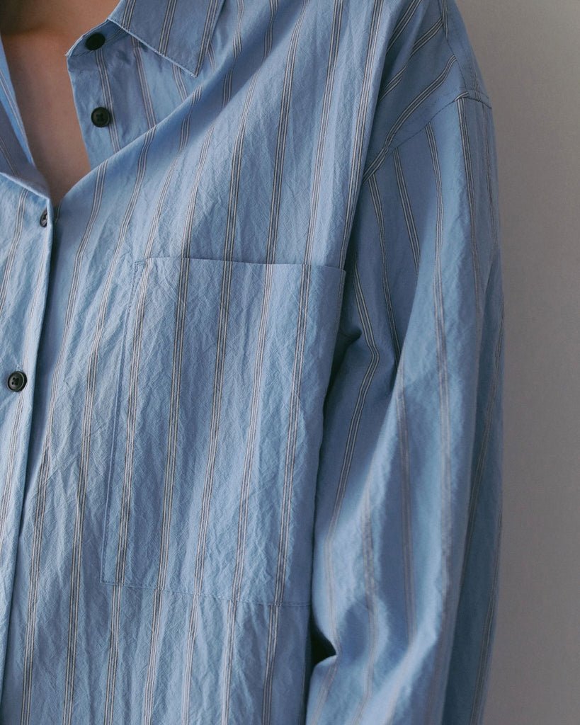 【anuke 2027 SS】Dry Stripe Shirts - 3月下旬頃発送 - Champdelarose
