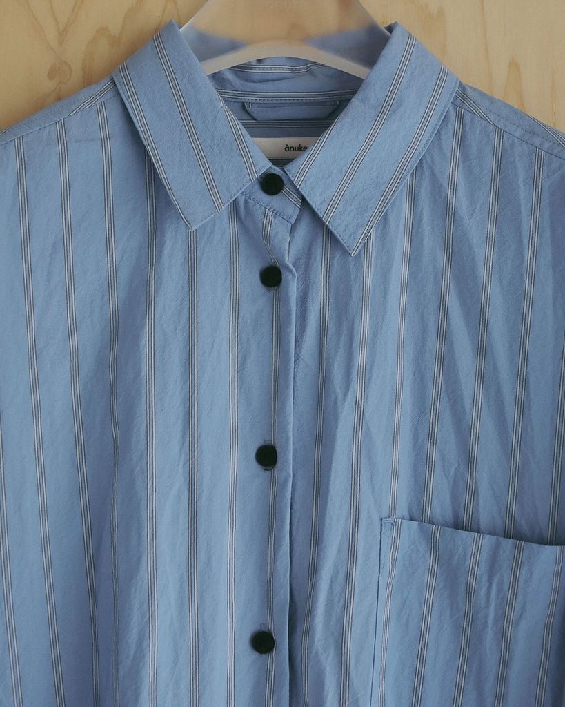 【anuke 2027 SS】Dry Stripe Shirts - 3月下旬頃発送 - Champdelarose