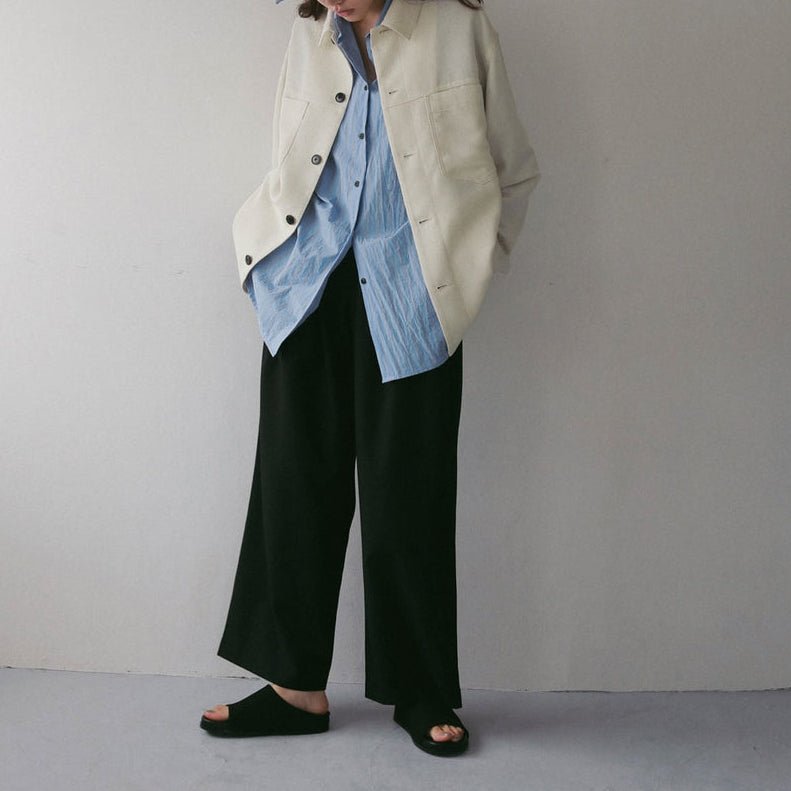 【anuke 2027 SS】Dry Stripe Shirts - 3月下旬頃発送 - Champdelarose
