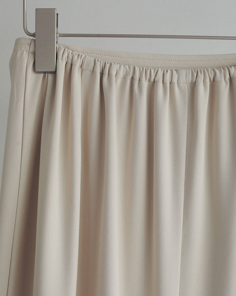 【anuke 2027 SS】Georgette Pencil Skirt - 2月下旬頃発送 - Champdelarose