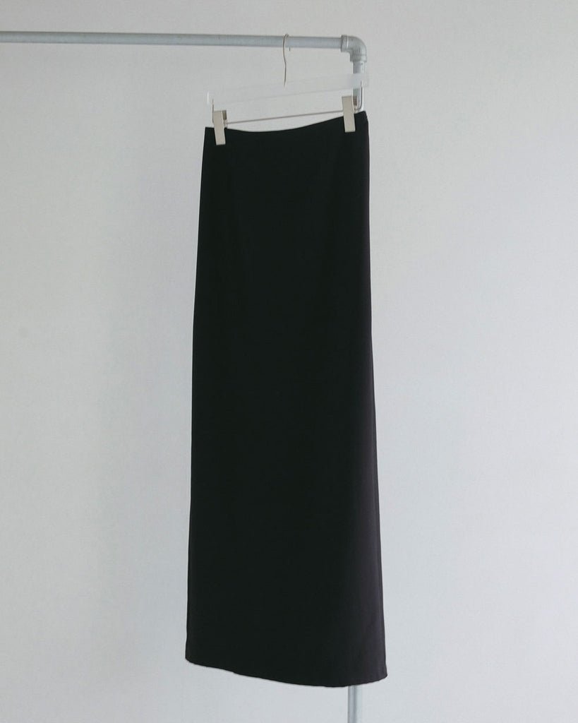 【anuke 2027 SS】Georgette Pencil Skirt - 2月下旬頃発送 - Champdelarose