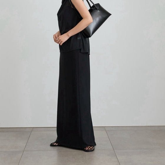 【anuke 2027 SS】Georgette Pencil Skirt - 2月下旬頃発送 - Champdelarose