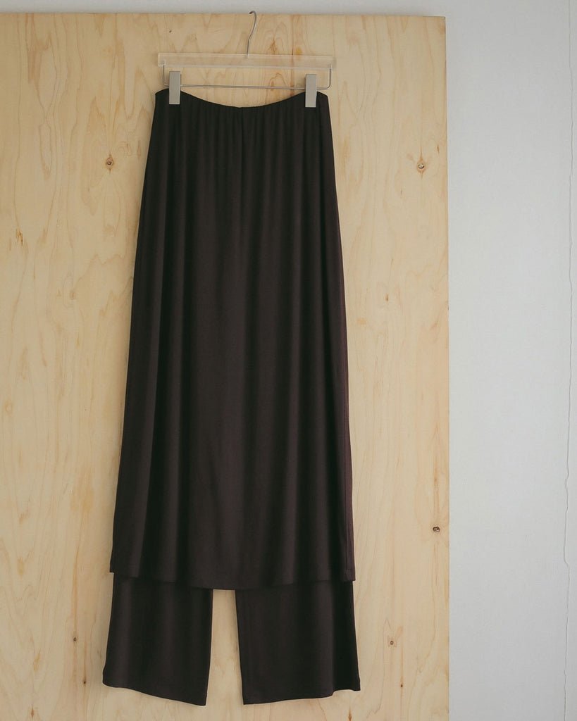 【anuke 2027 SS】Layered Rough Pants - 3月下旬頃発送 - Champdelarose