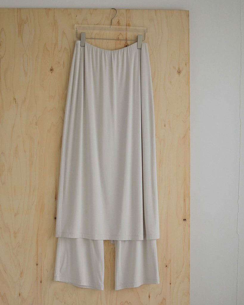 【anuke 2027 SS】Layered Rough Pants - 3月下旬頃発送 - Champdelarose