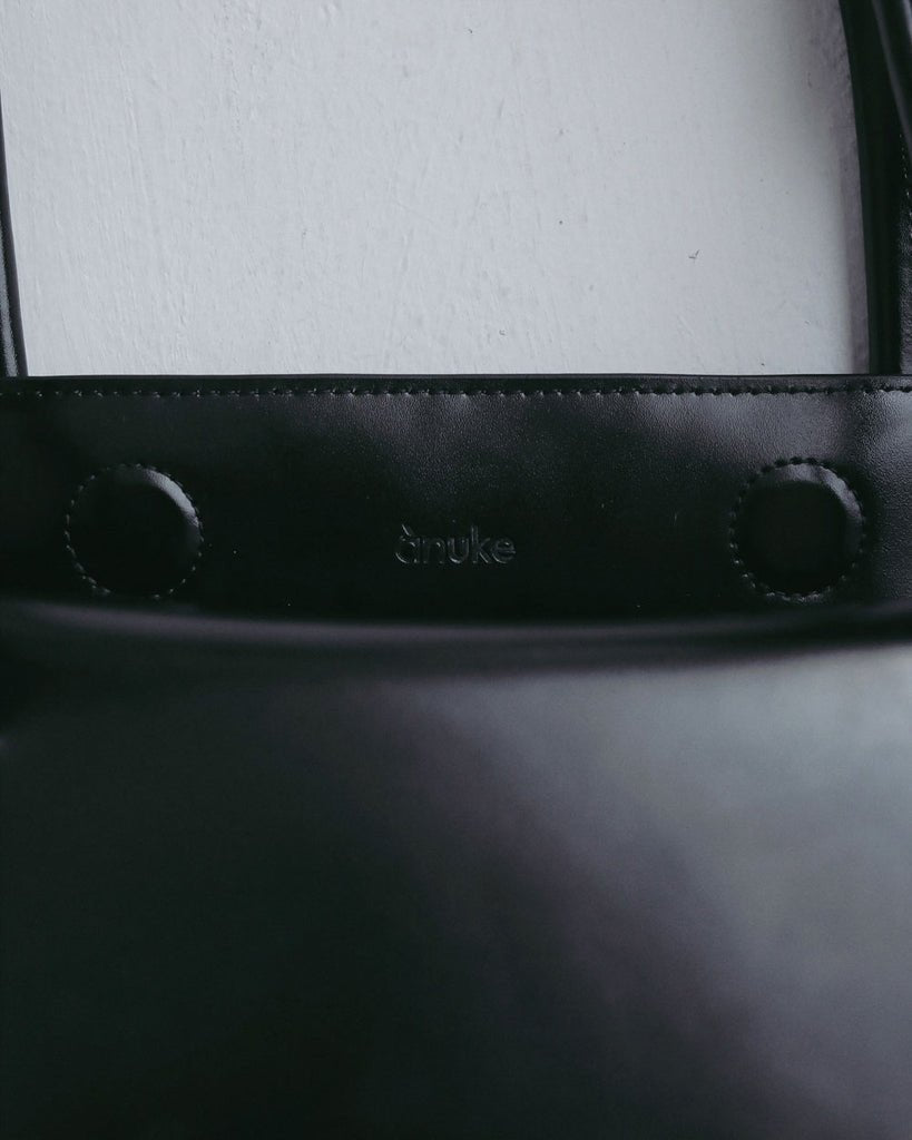 【anuke 2027 SS】Leather Boston Bag - 2月下旬頃発送 - Champdelarose