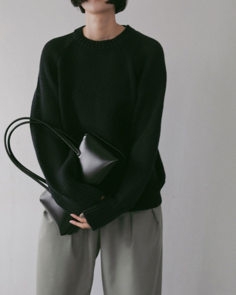 【anuke 2027 SS】Leather Boston Bag - 2月下旬頃発送 - Champdelarose