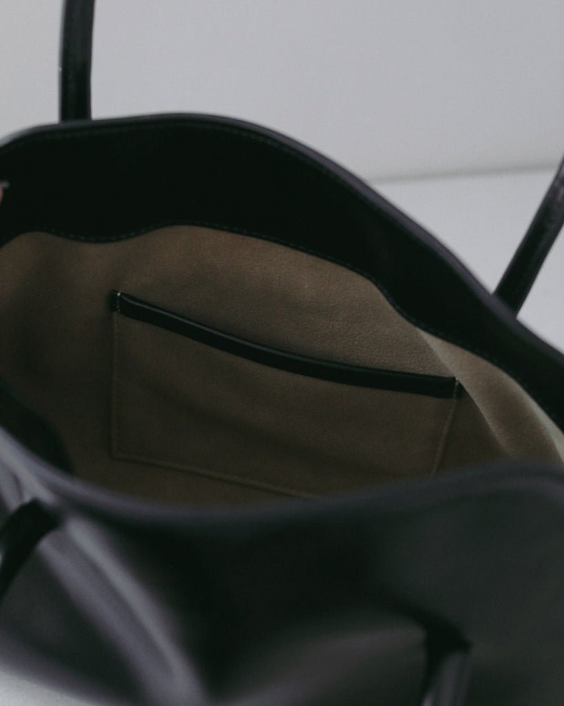 【anuke 2027 SS】Leather Boston Bag - 2月下旬頃発送 - Champdelarose