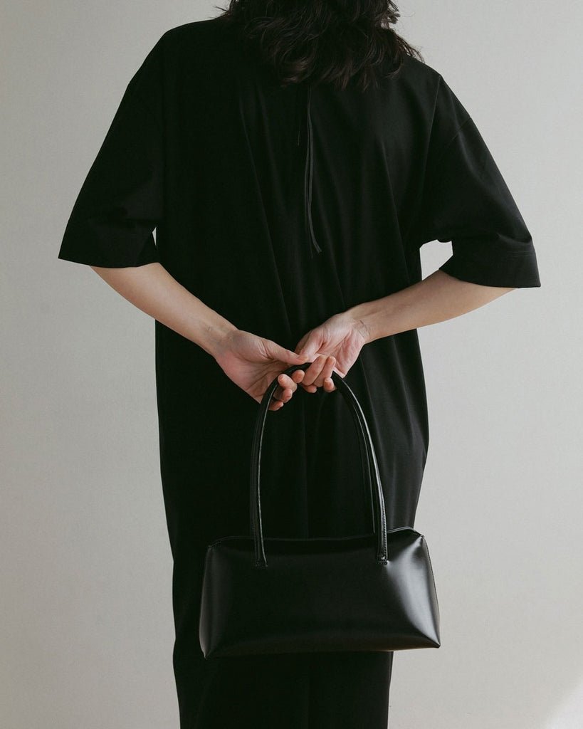 【anuke 2027 SS】Leather Boston Bag - 2月下旬頃発送 - Champdelarose